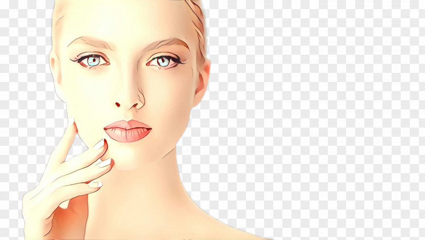 Head Beauty Face Hair Skin Chin Cheek PNG