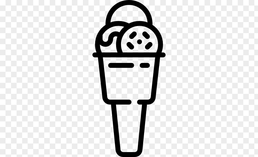 Ice Cream Icon Line Clip Art PNG
