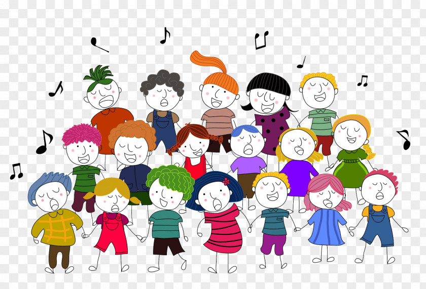 Singing Clip Art Vector Graphics Choir Image Royalty-free PNG