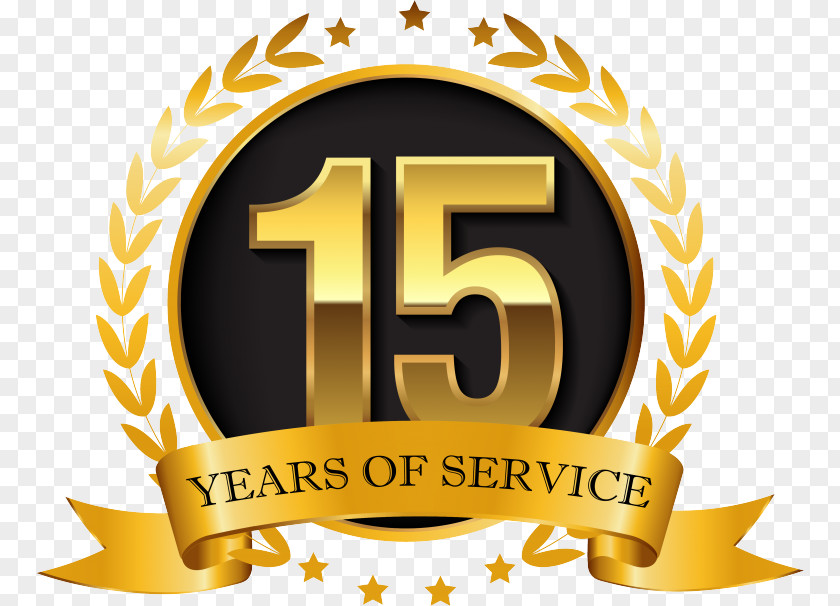 15 YEARS OLD Company Anniversary Image Hotel PNG
