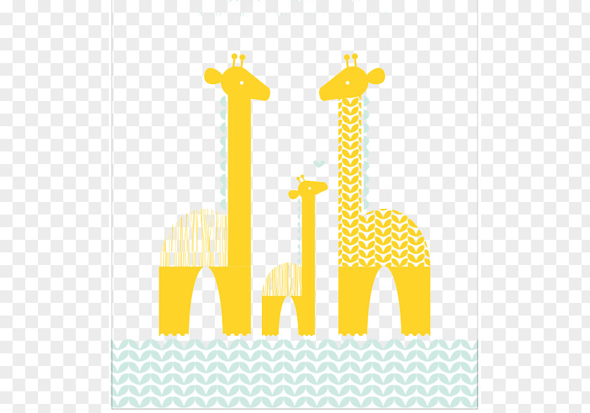Cartoon Giraffe Drawing Clip Art PNG