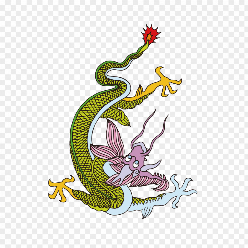 Dragon Dance China Chinese Tattoo PNG