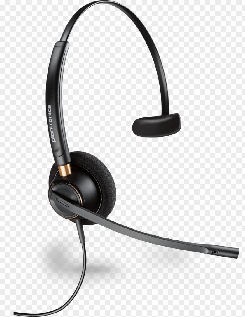 Headset Noise-cancelling Headphones Microphone Plantronics Monaural PNG
