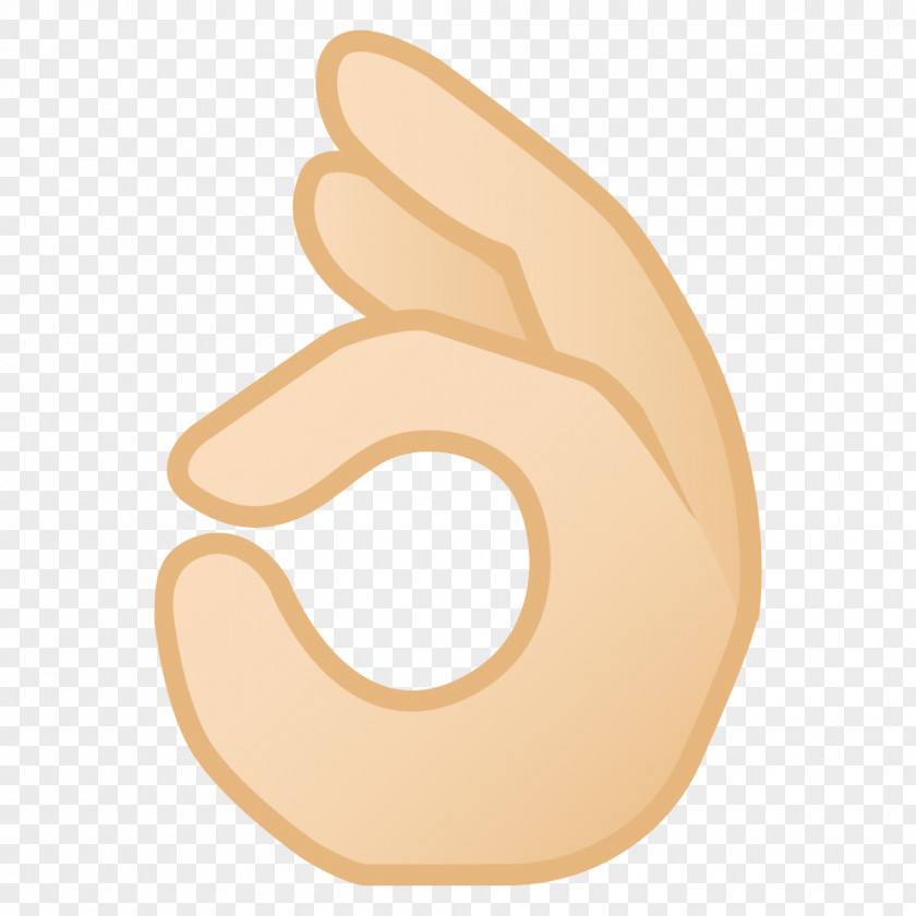 Ok Hand Noto Fonts Google Emoji Wave Human Skin Color PNG