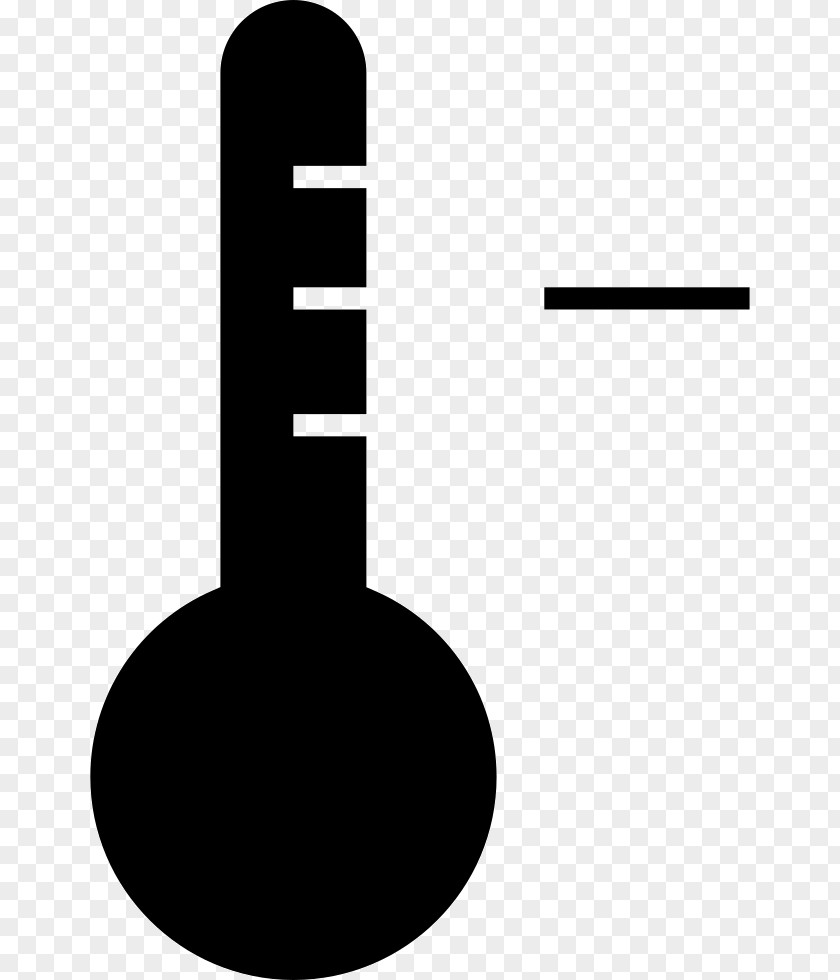 Black And White Technology Thermometer PNG