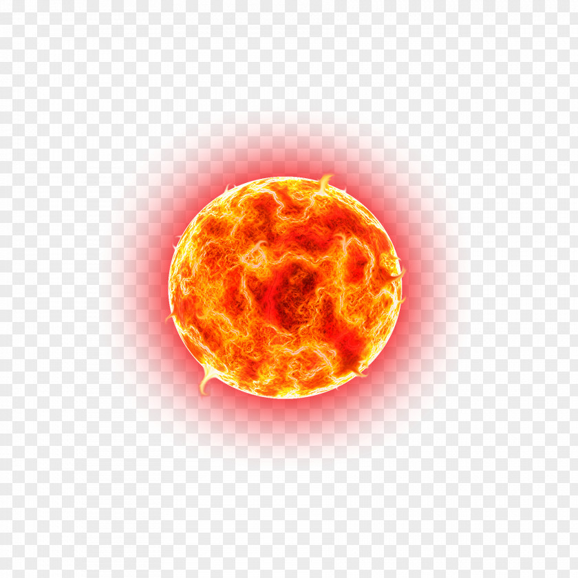 Burning Planet Light Sun Combustion PNG