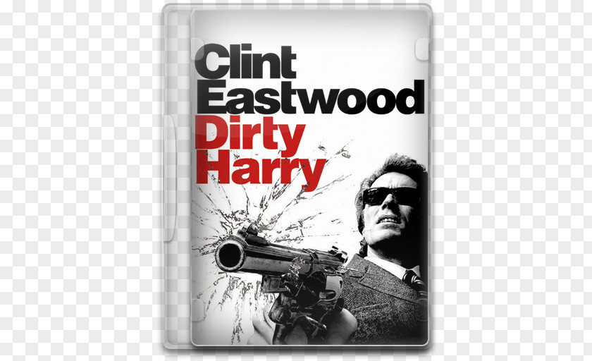 Dirty Harry Poster Film Black And White Font PNG