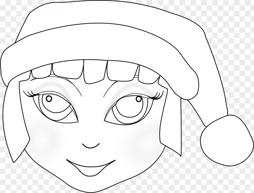 Elf Graphics The On Shelf Line Art Black And White Coloring Book PNG