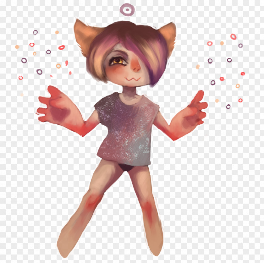 Fairy Finger Cartoon Figurine PNG