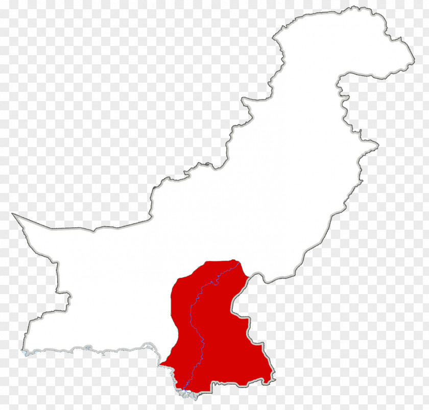 Map Blank Pakistan PNG