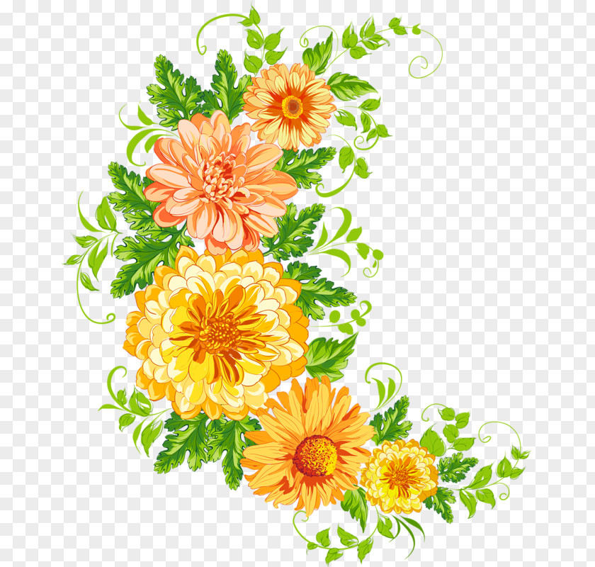 Design Floral Clip Art PNG