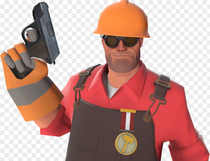 Engineer Team Fortress 2 Hard Hats Robot PNG