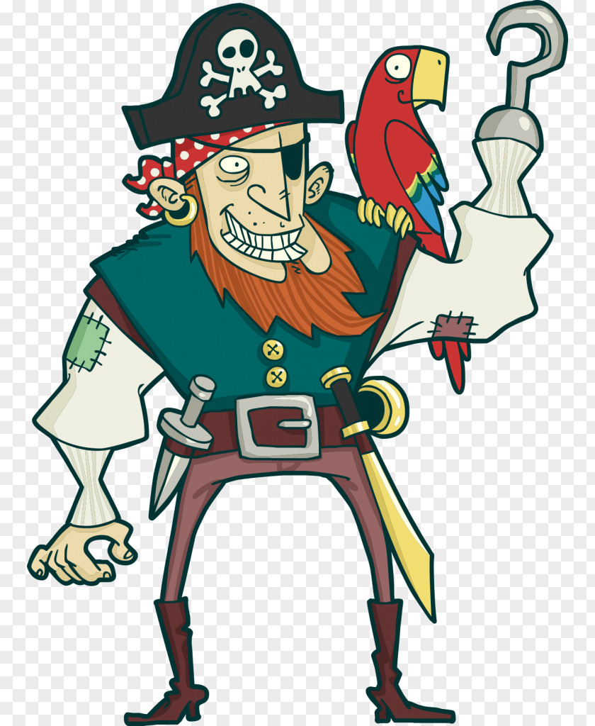 Parrot Piracy Clip Art PNG