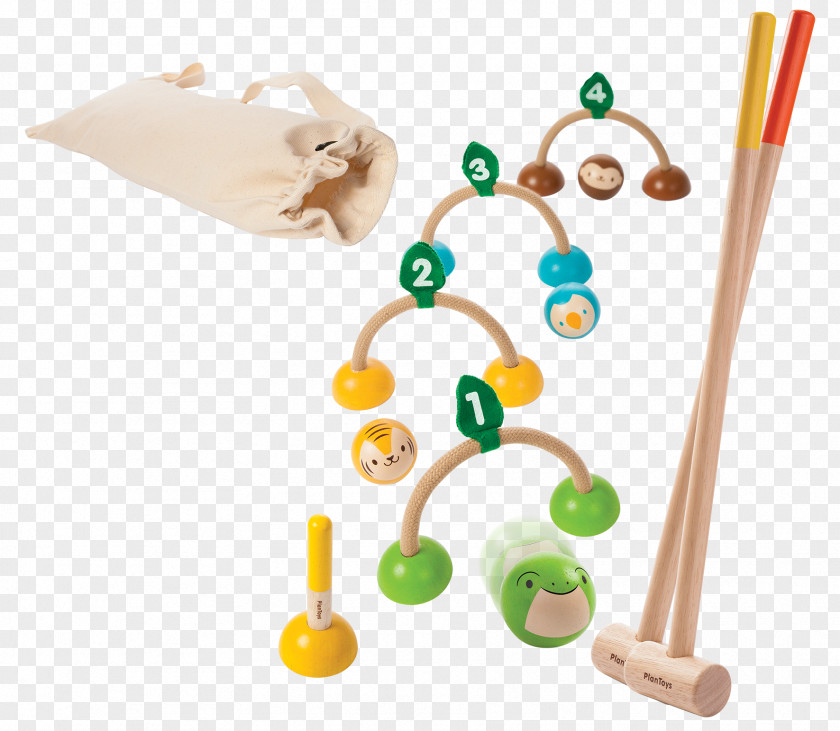 Toy Plan Toys Croquet Ball Shoot! Game PNG