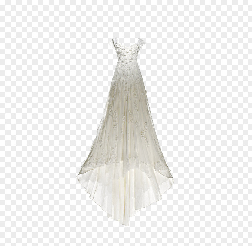 White Wedding Cocktail Shoulder Satin Dress PNG