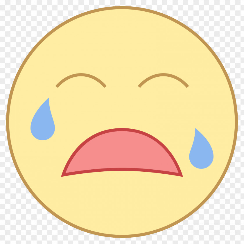 Crying Emoticon Smiley Facial Expression Clip Art PNG