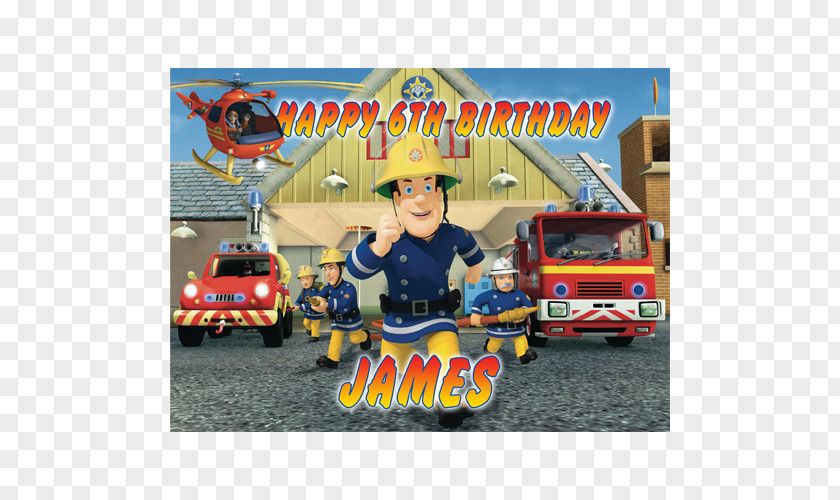 Fireman Sam Wall Decal Mural Television Show Children's Series PNG