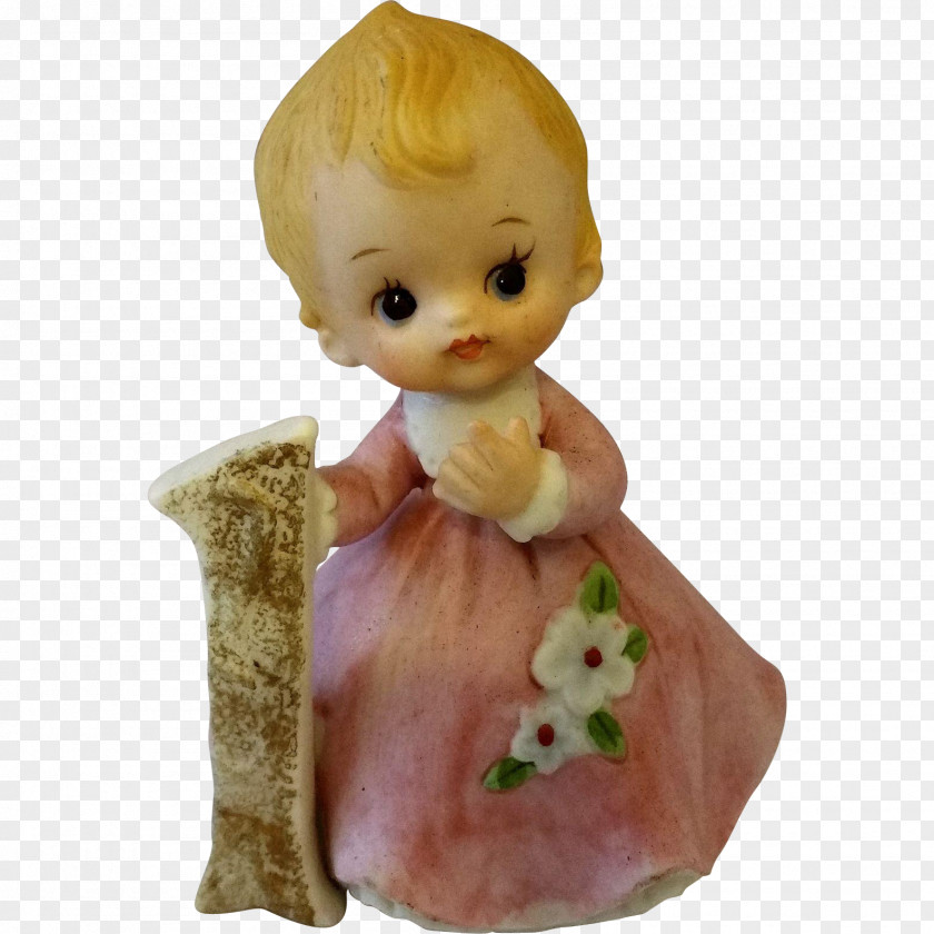 Hand-painted Baby Figurine Porcelain Doll Child Ceramic PNG