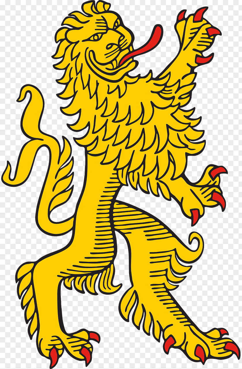 Lions Head Coat Of Arms Bavaria Free State Flag PNG