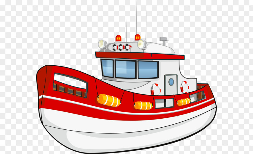 Ship Boat Police Watercraft Cartoon Clip Art PNG
