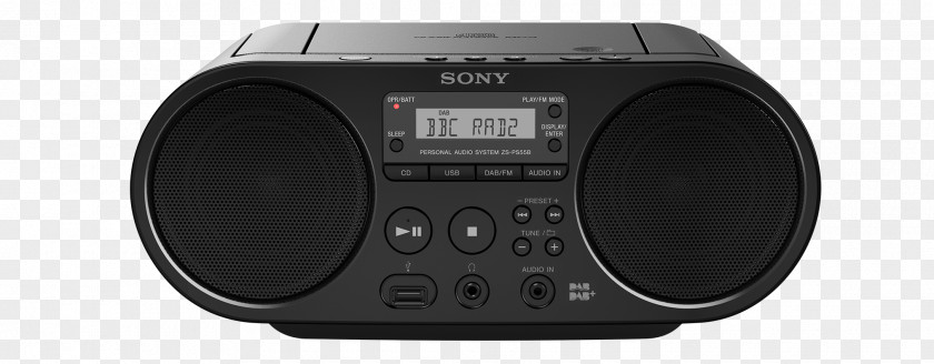 Sony Boombox Compact Disc Audio CD-RW PNG