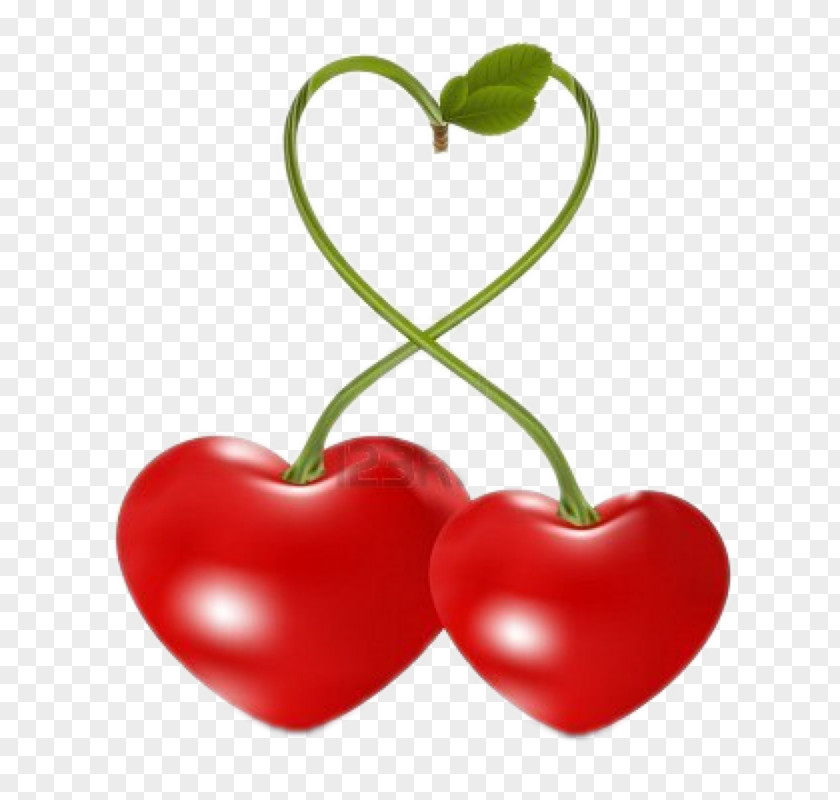 Cherry Sour Heart Raster Graphics PNG