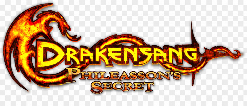 Drake Logo Drakensang: The Dark Eye Drakensang Online Orange Font PNG