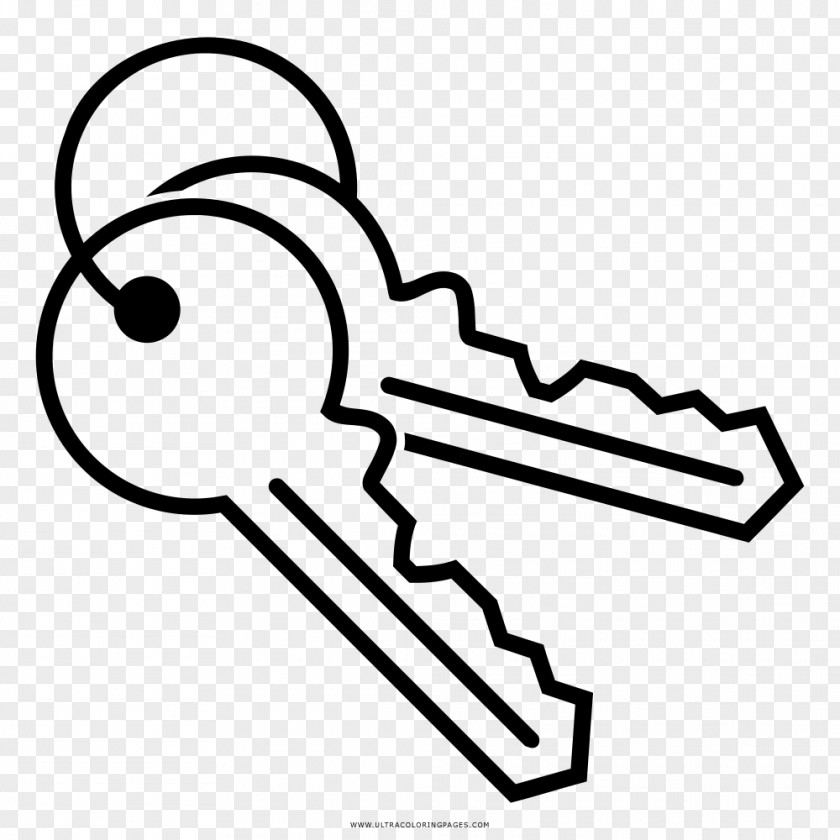 Key Drawing Coloring Book Painting PNG