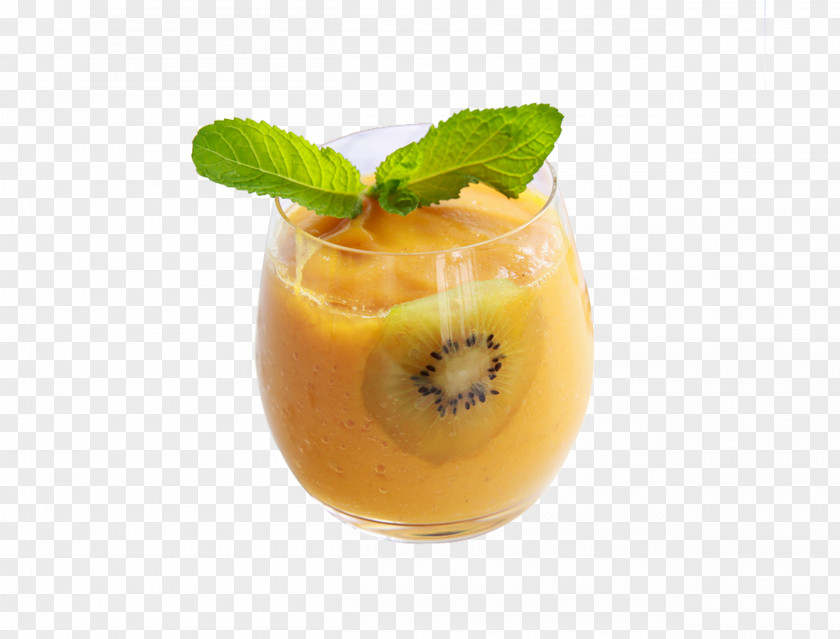 Mango Think Of Snow Juice Milkshake Breakfast Cup PNG