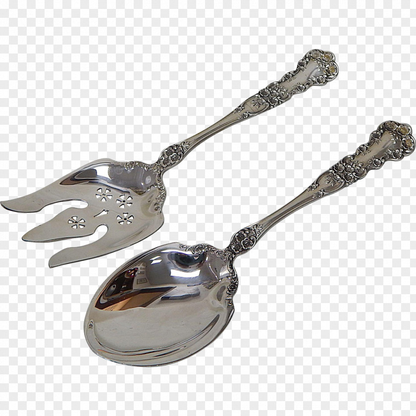 Spoon Fork Silver PNG