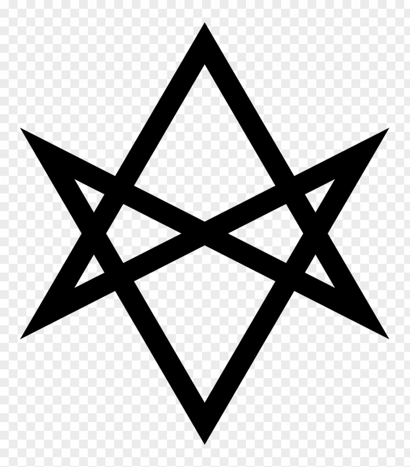 Compassion Unicursal Hexagram Thelema Symbol Ceremonial Magic PNG