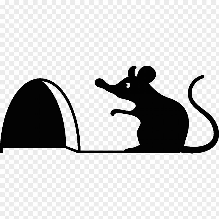 Computer Mouse Clip Art Wall Decal Silhouette Image PNG
