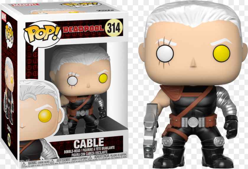 Deadpool Cable & Colossus Funko PNG