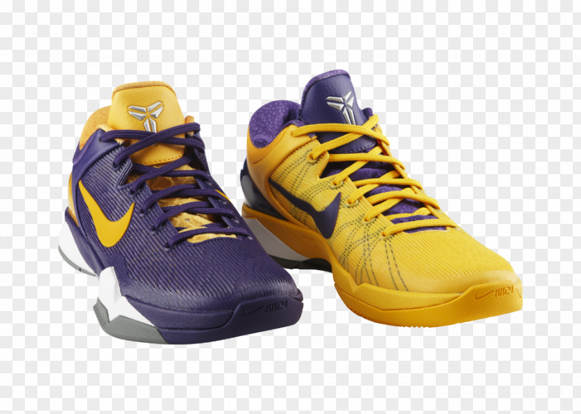 Nike Air Max Los Angeles Lakers Sneakers Shoe PNG
