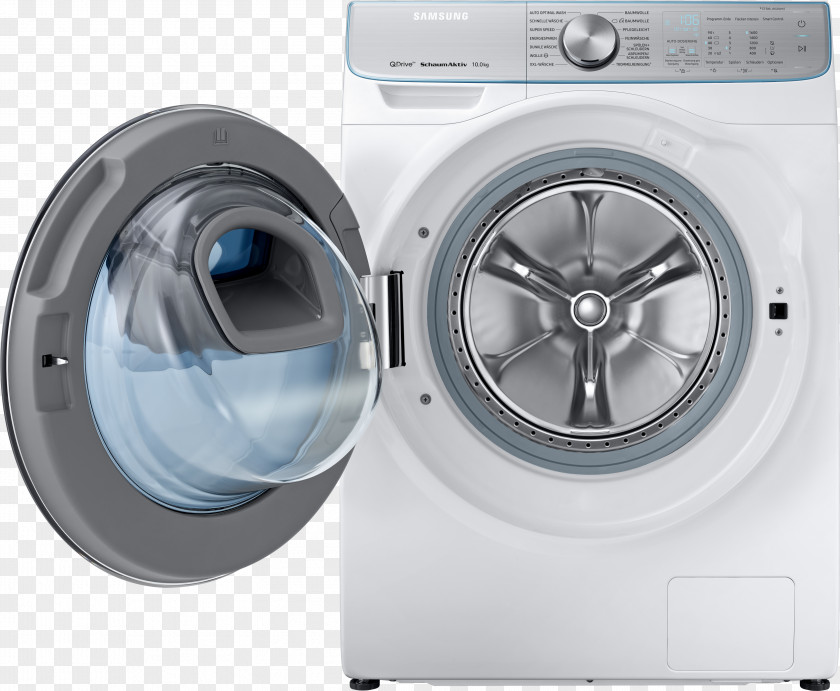 Samsung WW8800 QuickDrive Washing Machines Laundry PNG