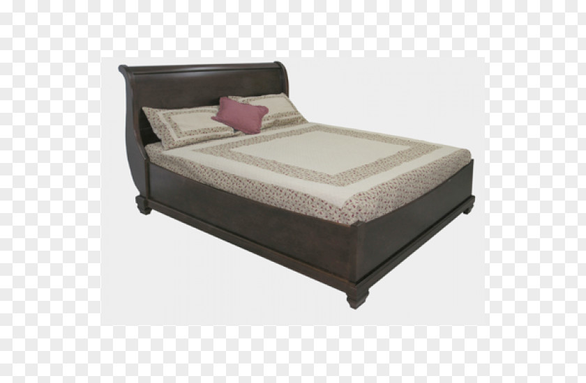 Sleigh Bed Frame Mattress Box-spring Sheets Comfort PNG