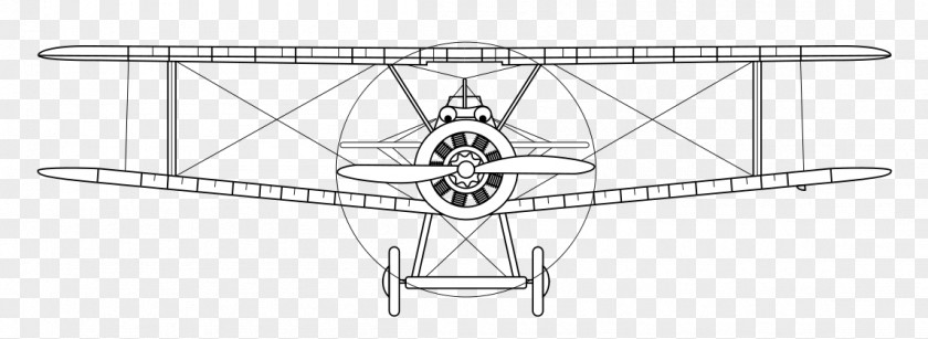 Airplane Sopwith Camel Line Art Furniture PNG