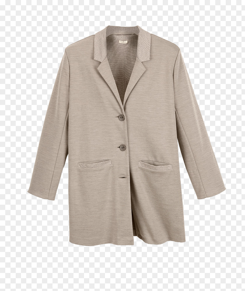 Blazer Sneakers Coat Beige Viscose PNG