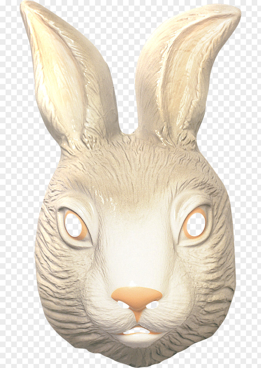 Bunny Mask Easter Rabbit Costume Party PNG