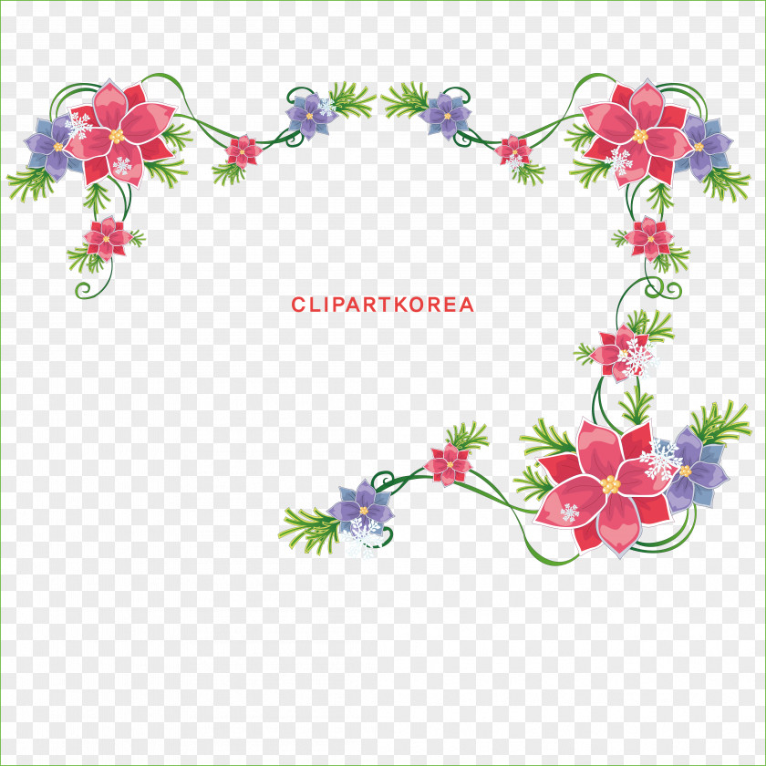 Christmas Lace Leaf Vector Material Clip Art PNG