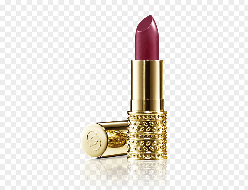 Golden Lipstick Wrapped In Gold Lip Balm Oriflame Cosmetics Color PNG