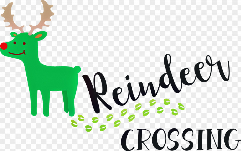 Reindeer Crossing PNG