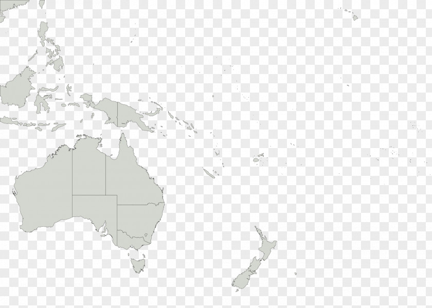 Information Map Oceania Blank World Mapa Polityczna PNG