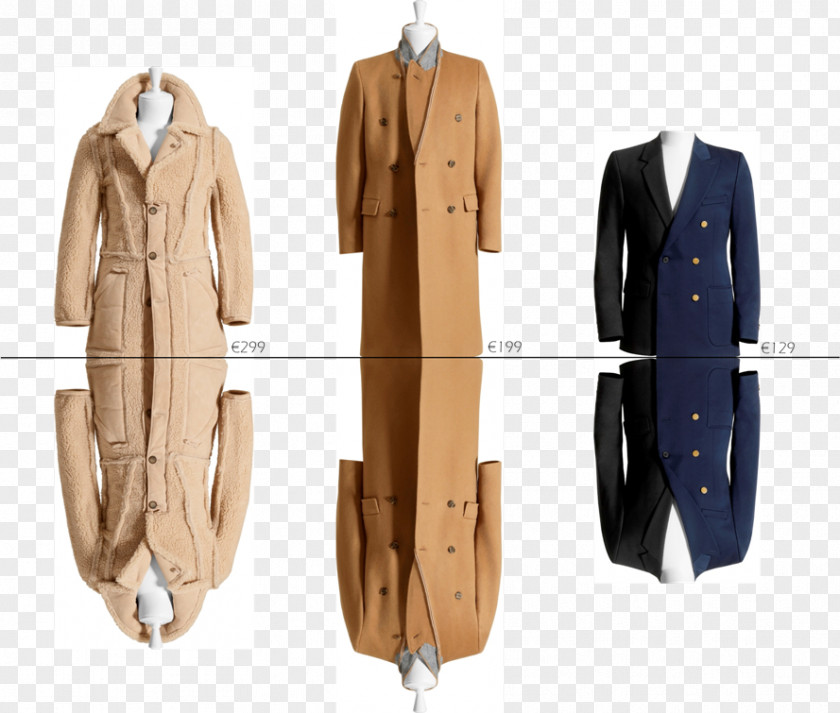 Maison Margiela H&M Clothing Coat PNG