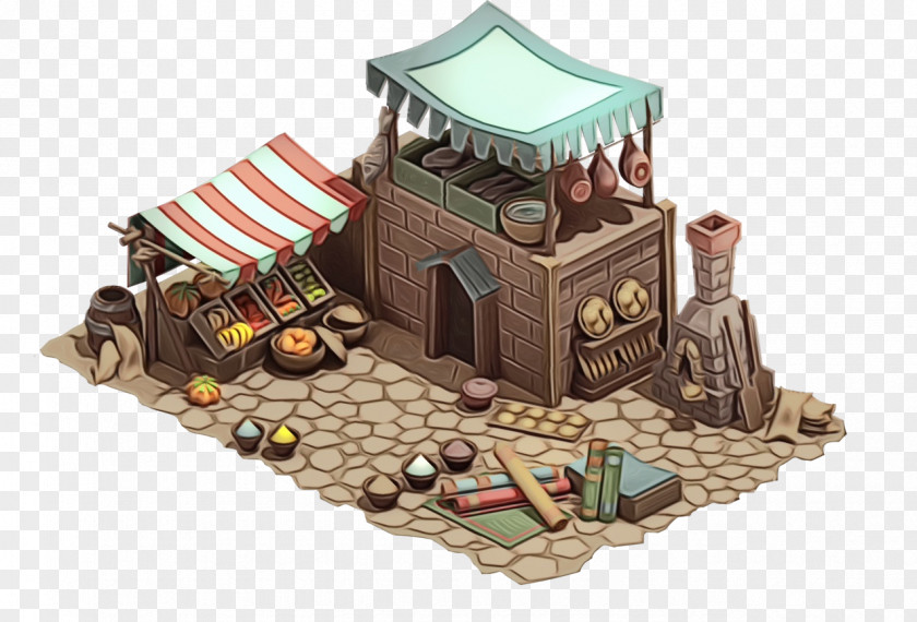Middle Ages Building Isometric Video Game Graphics Projection Games PNG