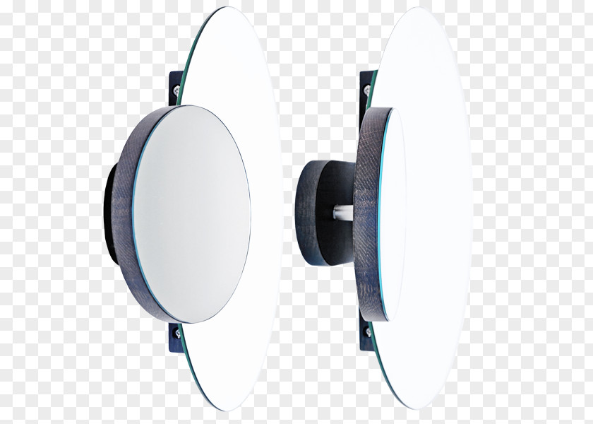 Mirror On The Wall Headphones Oak Eclipse Magnification PNG