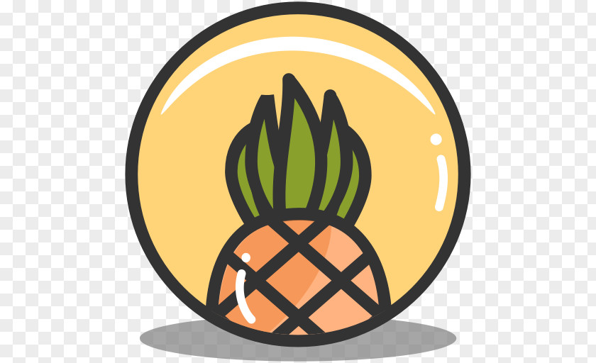 Romantic Summer Holiday Fruit Pineapple Clip Art PNG