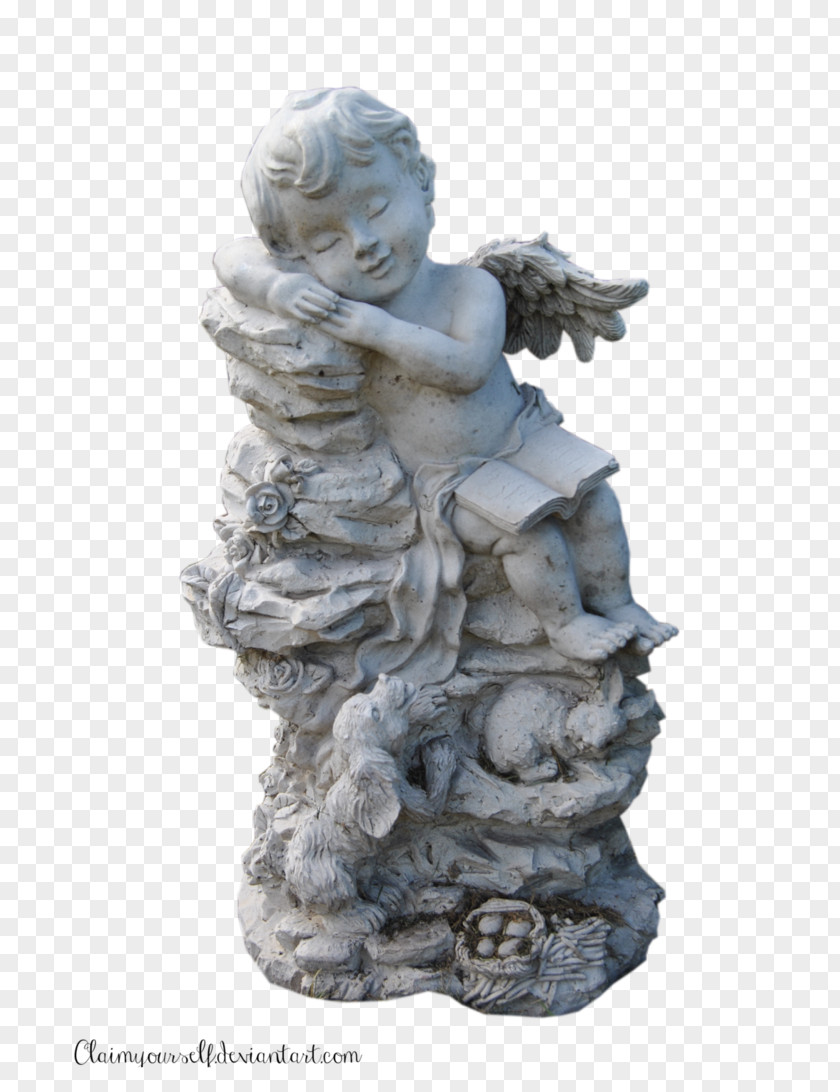 Statue Angels Sculpture Figurine Monument PNG
