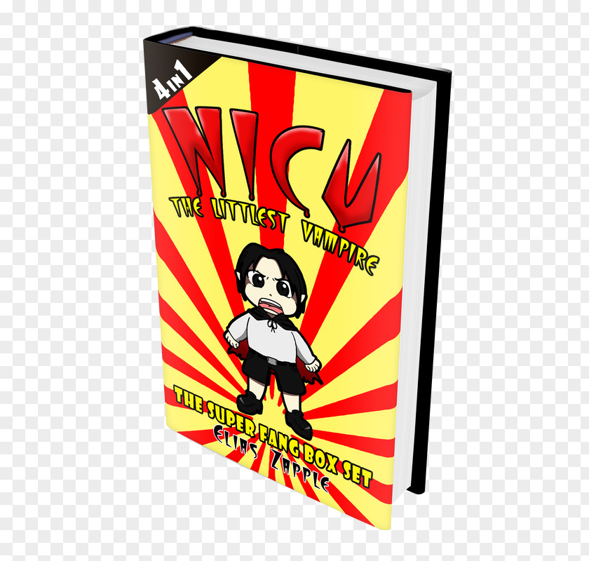 The Littlest Vampire Children's Book Author Poster RecreationNibbles Cartoon NICU PNG