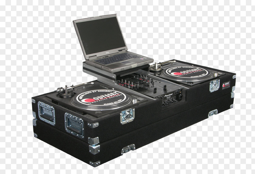 Dj With Turntable Turntablism Direct-drive Disc Jockey DJ Mixer Phonograph PNG